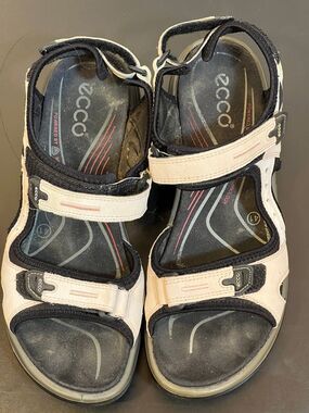 Ecco Yucatan Hiking Walking Sandals Receptor Beige Womens Size 41 US 9.5 - 10